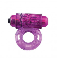 Фиолетовое эрекционное виброкольцо OWOW PURPLE