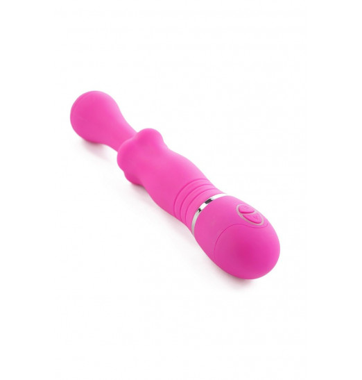 Розовый вибромассажёр с вращающейся головкой THE CHARLOTTE ROSE PINK INTERNAL ROTATION - 23 см. Розовый вибромассажёр с вращающейся головкой THE CHARLOTTE ROSE PINK INTERNAL ROTATION - 23 см.