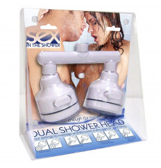 Насадка для душа с двумя лейками