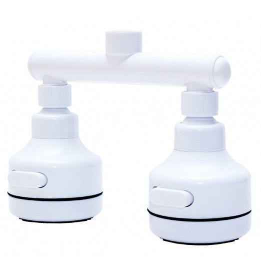 Насадка для душа с двумя лейками