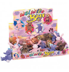 Брелок для ключей в виде мягкой игрушки с пенисом