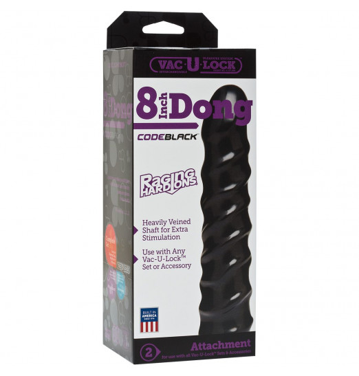 Реалистичная насадка для страпона - 20,3 см.