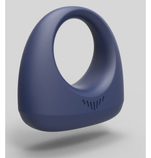 Синее эрекционное smart-кольцо MAGIC MOTION DANTE