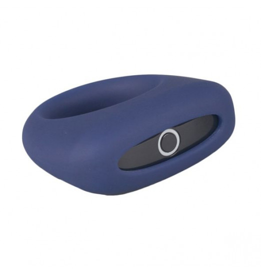 Синее эрекционное smart-кольцо MAGIC MOTION DANTE