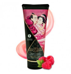 Массажный крем для тела с ароматом малины Raspberry feeling - 200 мл.