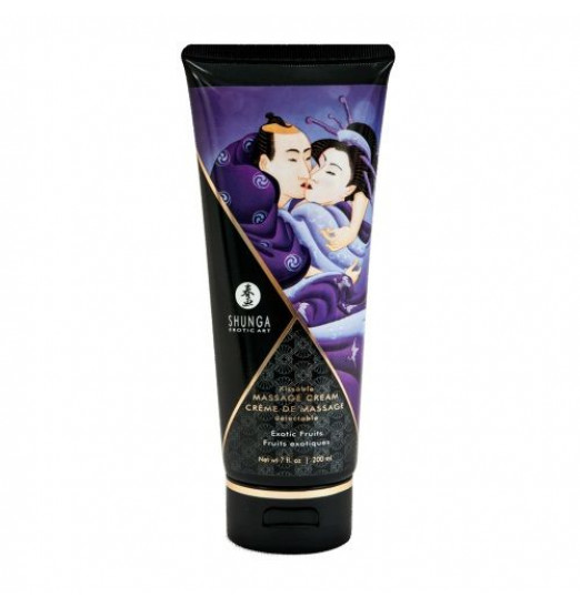 Массажный крем для тела с ароматом экзотических фруктов Exotic fruits - 200 мл.