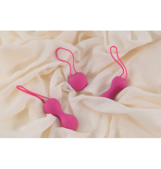 Набор розовых вагинальных шариков Je Joue Ami