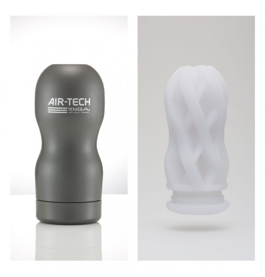 Серый мастурбатор Reusable Vacuum CUP ULTRA