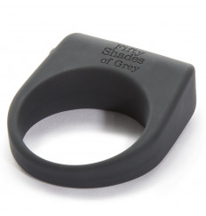 Серое эрекционное виброкольцо Secret Weapon