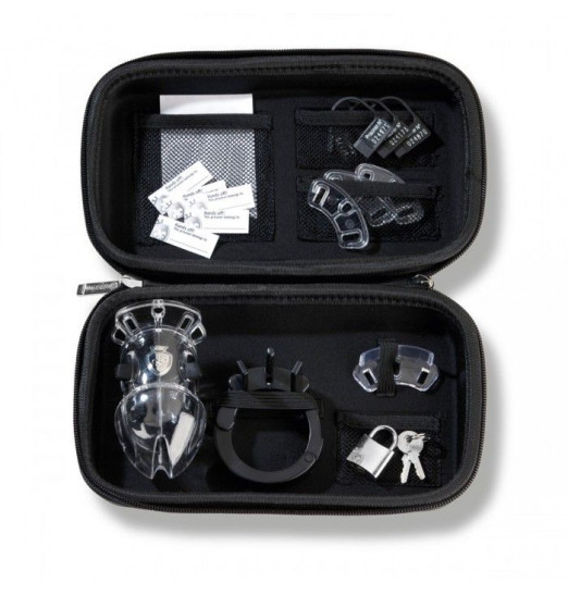 Мужской пояс верности Pubic Enemy No1 Silver Edition