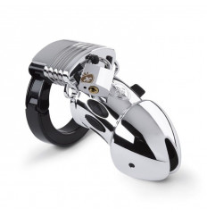 Мужской пояс верности Pubic Enemy No1 Silver Edition