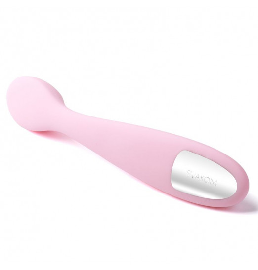 Нежно-розовый клиторальный вибратор Keri Pale Pink - 17 см.