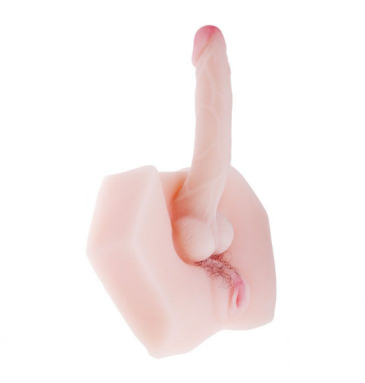 Мастурбатор-гермафродит с вагиной и фаллосом