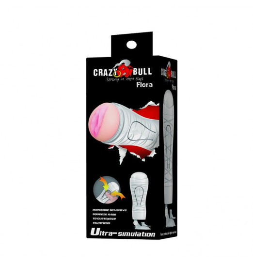 Мастурбатор-вагина Flora с присоской в основании