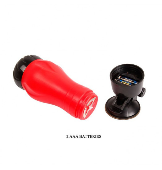 Мастурбатор-вагина Flora с 12 режимами вибрации и присоской Мастурбатор-вагина Flora с 12 режимами вибрации и присоской