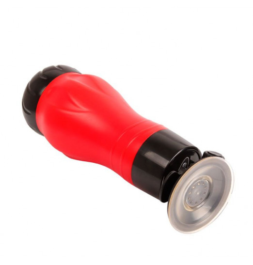 Мастурбатор-вагина Flora с 12 режимами вибрации и присоской Мастурбатор-вагина Flora с 12 режимами вибрации и присоской