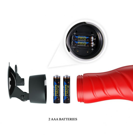 Мастурбатор-вагина Delia с вибрацией и присоской