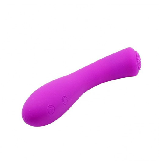 Перезаряжаемый вибратор Len - 16 см.