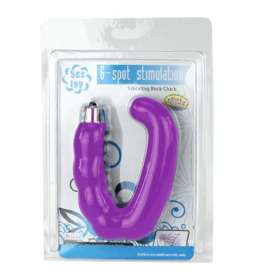 Фиолетовый стимулятор точки G и клитора