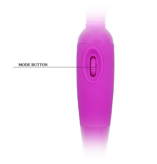 Лиловый вибромассажер Power Wand