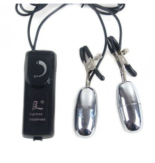 Зажимы на соски с вибрацией Зажимы на соски с вибрацией