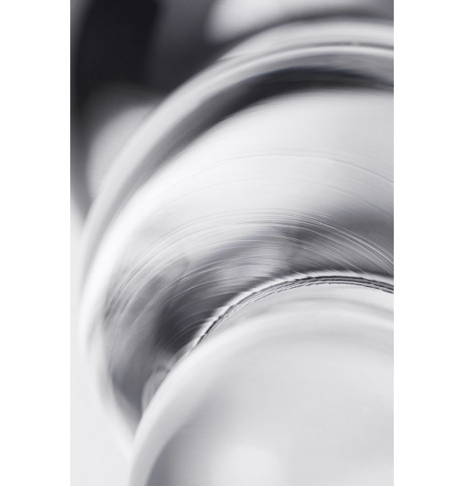 Прозрачная анальная втулка-ёлочка из стекла - 10,5 см. Прозрачная анальная втулка-ёлочка из стекла - 10,5 см.