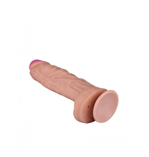Крупный фаллоимитатор на присоске REAL Next №56 - 24 см.