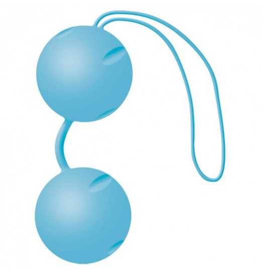 Голубые матовые вагинальные шарики Joyballs Голубые матовые вагинальные шарики Joyballs