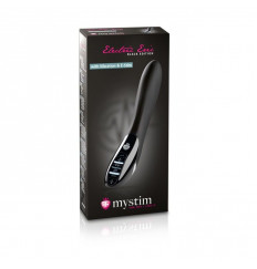 Черный вибратор с миостимуляцией Mystim Electric Eric Black Edition - 27 см.
