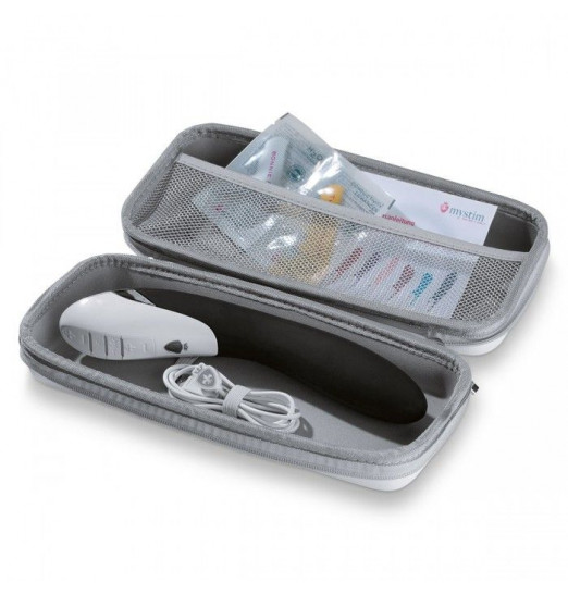 Вибратор с электростимуляцией Sizzling Simon Black Edition - 27 см.