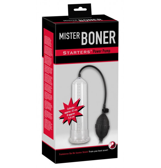 Помпа для пениса Mister Boner Starter - 21,5 см. Помпа для пениса Mister Boner Starter - 21,5 см.
