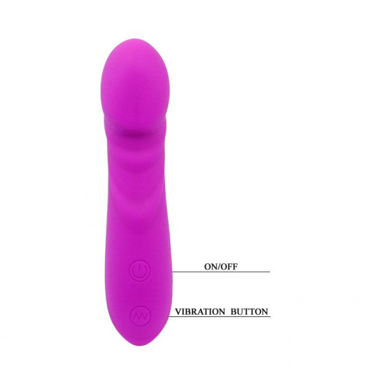 Перезаряжаемый вибромассажер Reuben - 14,2 см. Перезаряжаемый вибромассажер Reuben - 14,2 см.