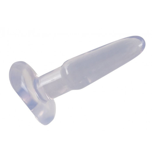 Прозрачная анальная втулка Crystal Clear Medium - 14,5 см.