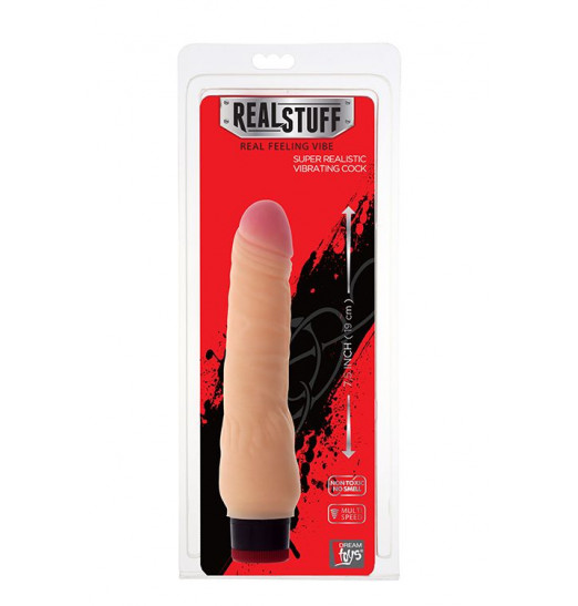 Вибратор реалистичной формы REALSTUFF 8INCH VIBRATOR - 19 см. Вибратор реалистичной формы REALSTUFF 8INCH VIBRATOR - 19 см.