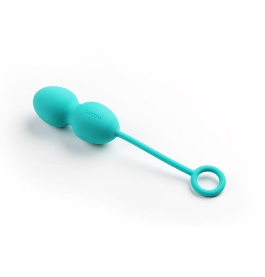 Набор зелёных вагинальных шариков Nova Ball со смещенным центром тяжести Набор зелёных вагинальных шариков Nova Ball со смещенным центром тяжести