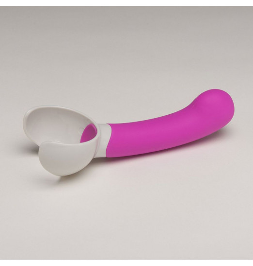 Розовая насадка Reach для массажёра Revel Body - 14 см.