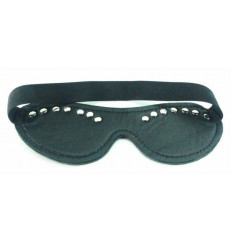 Коричневая маска с декором