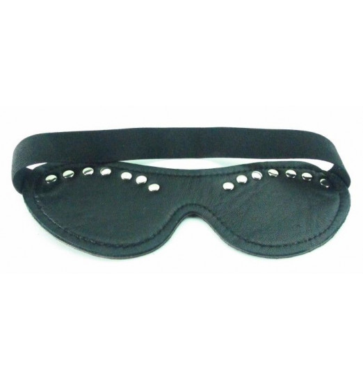 Коричневая маска с декором