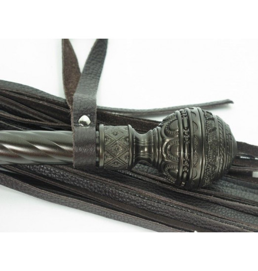 Коричневая плеть-скипетр - 63 см. Коричневая плеть-скипетр - 63 см.