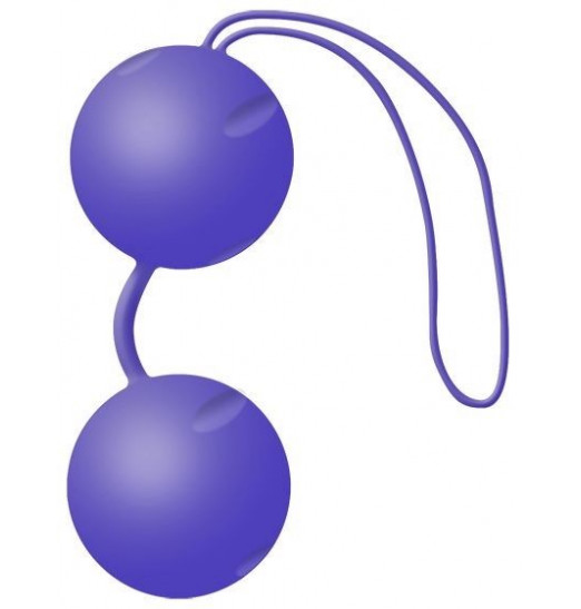 Фиолетовые вагинальные шарики Joyballs Trend