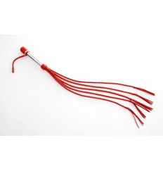 Красная пятихвостая плеть - 70 см. Красная пятихвостая плеть - 70 см.