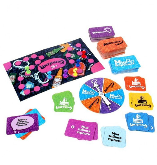 Настольная игра  Интрига