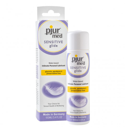 Лубрикант для чувствительной кожи pjur MED Sensitive glide - 100 мл.