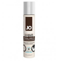 Водно-масляный лубрикант с охлаждающим эффектом JO Silicone free Hybrid Lubricant COOLING  - 30 мл.