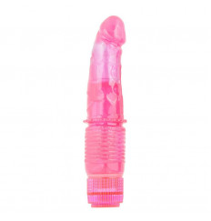 Розовый вибратор H2O ULTRA STUD WATERPROOF VIBRATOR - 17 см.