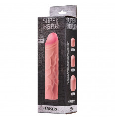 Фаллоудлинитель SUPER HERO Bersek - 19,5 см.