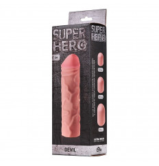 Фаллоудлинитель SUPER HERO Dewil - 17,5 см.