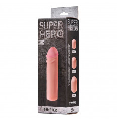 Фаллоудлинитель SUPER HERO Tempter - 16 см.