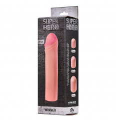 Фаллоудлинитель SUPER HERO Winner - 19,5 см.