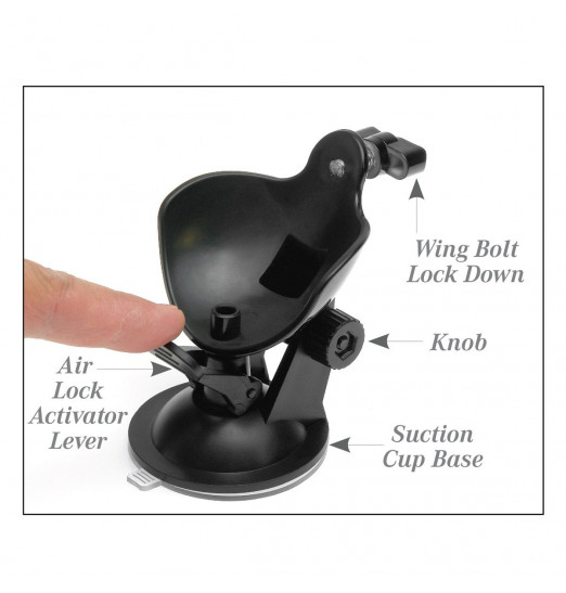 Перезаряжаемый мастурбатор-вагина с держателем для мобильных устройств Extreme Toyz Me